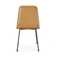 Set Of 2 Dark Brown Dining Chairs For Modern Home Decor