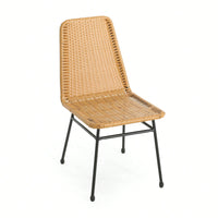 Set Of 2 Dark Brown Dining Chairs For Modern Home Decor