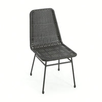 Set Of 2 Dark Brown Dining Chairs For Modern Home Decor