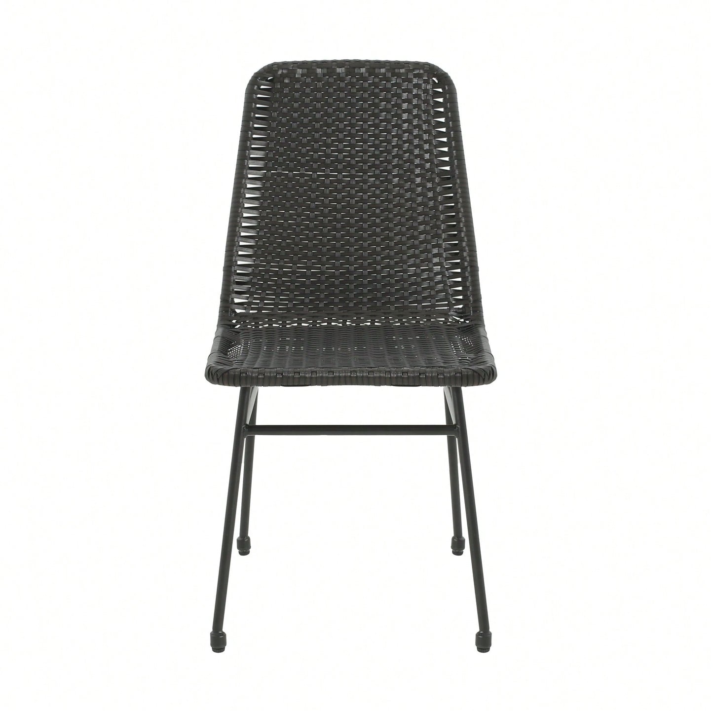 Set Of 2 Dark Brown Dining Chairs For Modern Home Decor