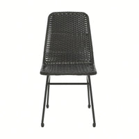 Set Of 2 Dark Brown Dining Chairs For Modern Home Decor
