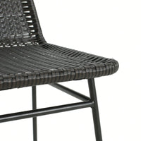 Set Of 2 Dark Brown Dining Chairs For Modern Home Decor