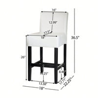 Stylish Modern Counter Stool With Comfortable Seat And Sleek Design For Kitchen Or Bar Use