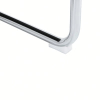 Contemporary 51.5 Inch Decorative Stainless Steel Bench With Faux Leather For Entryway Bedroom Dining And Kitchen Easy Assembly Grey