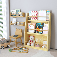 3 Tier Pink Kids Book Shelf For Organized Bedrooms Playrooms And Classrooms