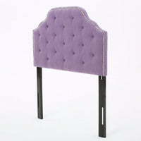 Stylish Twin Sized Headboard For Modern Bedrooms With Upholstered Design And Adjustable Height