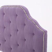 Stylish Twin Sized Headboard For Modern Bedrooms With Upholstered Design And Adjustable Height