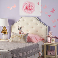 Stylish Twin Sized Headboard For Modern Bedrooms With Upholstered Design And Adjustable Height