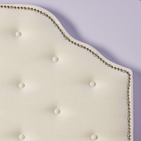 Stylish Twin Sized Headboard For Modern Bedrooms With Upholstered Design And Adjustable Height