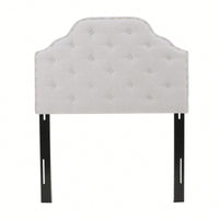 Stylish Twin Sized Headboard For Modern Bedrooms With Upholstered Design And Adjustable Height