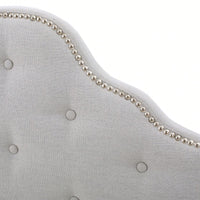 Stylish Twin Sized Headboard For Modern Bedrooms With Upholstered Design And Adjustable Height