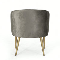 Elegant Upholstered Dining Arm Chair With Stylish Design And Comfortable Seating