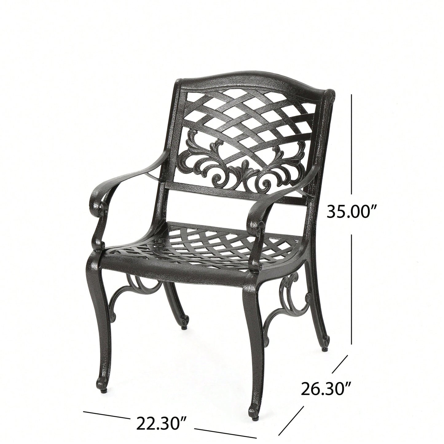 Set Of 2 Modern Arm Chairs For Living Room And Dining Room Comfort
