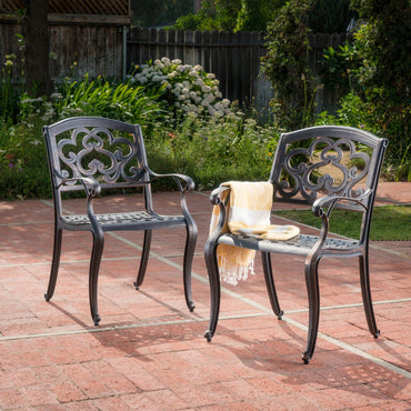 Set Of 2 Stylish Modern Accent Chairs For Living Room And Dining Area