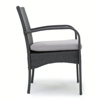 Elegant Wicker Dining Chairs Set Of 2 For Stylish Outdoor And Indoor Seating