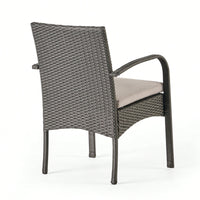 Elegant Wicker Dining Chairs Set Of 2 For Stylish Outdoor And Indoor Seating