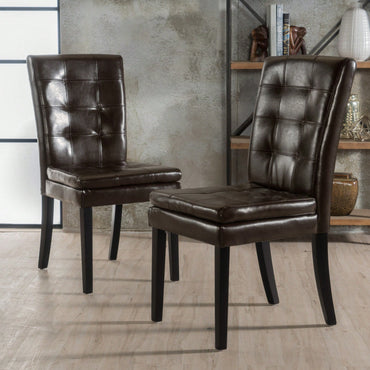 Set Of 2 Modern Dining Chairs For Stylish Home Decor