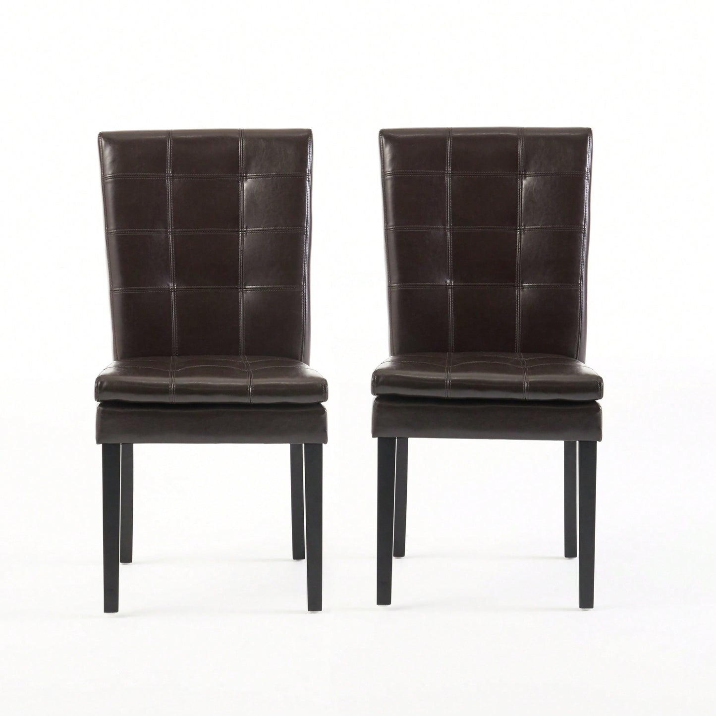 Set Of 2 Modern Dining Chairs For Stylish Home Decor