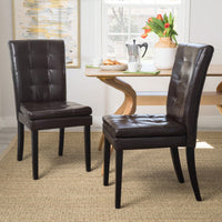 Set Of 2 Modern Dining Chairs For Stylish Home Decor