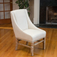 Elegant Upholstered Dining Chair With Modern Design And Comfortable Seating