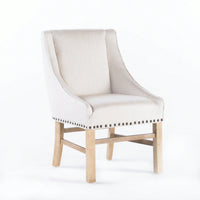 Elegant Upholstered Dining Chair With Modern Design And Comfortable Seating