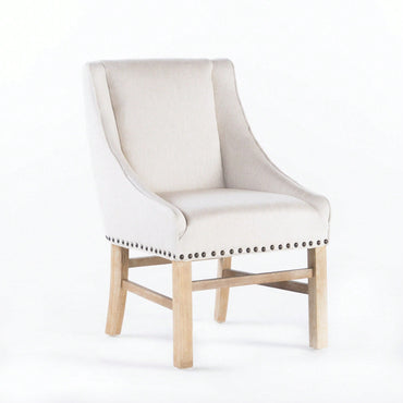 Elegant Upholstered Dining Chair With Modern Design And Comfortable Seating