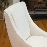 Elegant Upholstered Dining Chair With Modern Design And Comfortable Seating