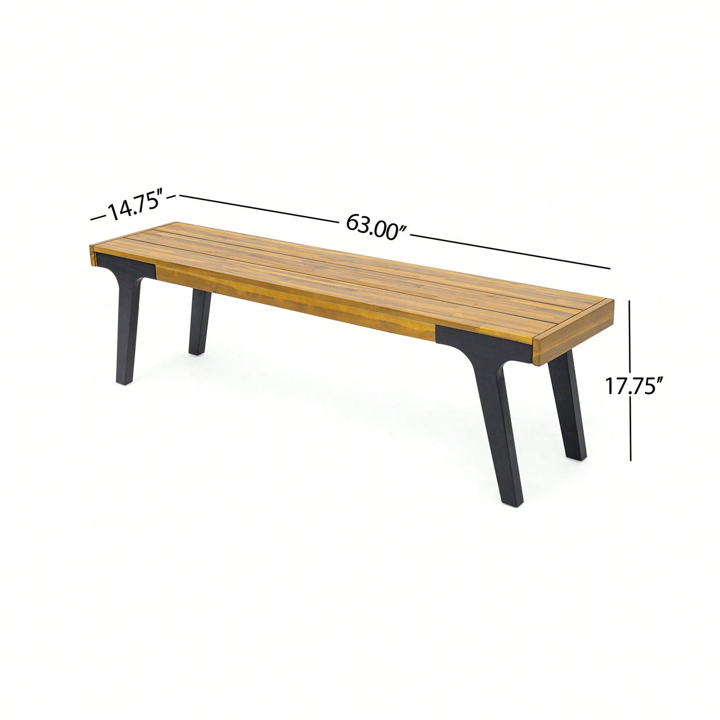 Set Of 2 Versatile Benches For Indoor And Outdoor Use