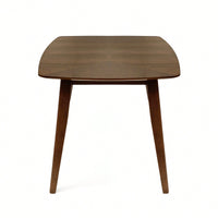 Elegant Walnut Wood Dining Table For Modern Home Decor