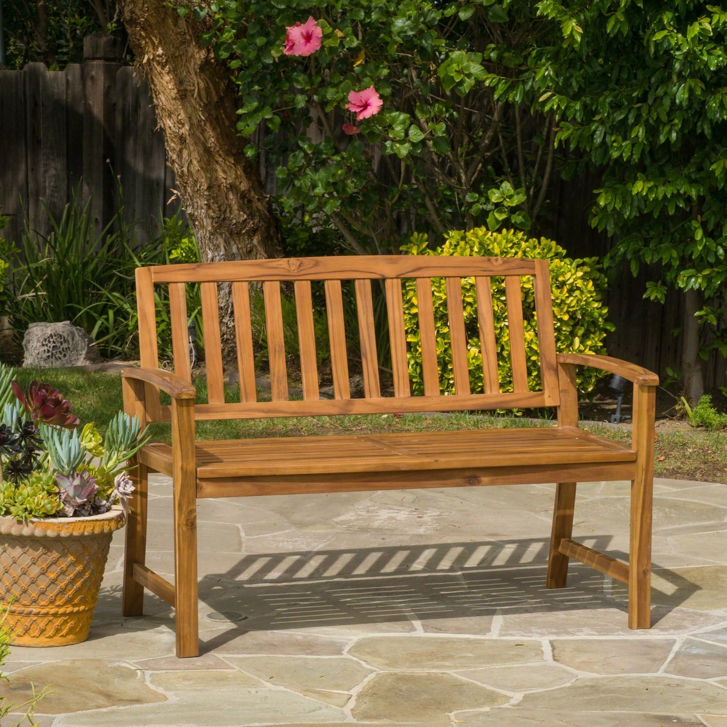 Stylish And Durable Outdoor Bench For Gardens Patios And Balconies