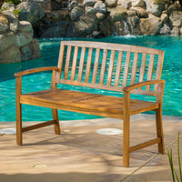 Stylish And Durable Outdoor Bench For Gardens Patios And Balconies