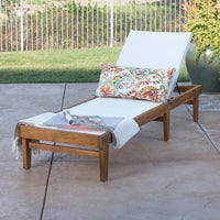 Mesh Outdoor Chaise Lounge For Relaxation And Comfort White
