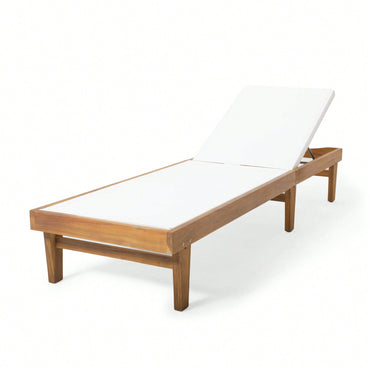 Mesh Outdoor Chaise Lounge For Relaxation And Comfort White