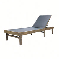 Mesh Outdoor Chaise Lounge For Relaxation And Comfort White