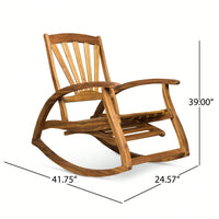Comfortable Reclining Rocking Chair For Relaxation And Serenity