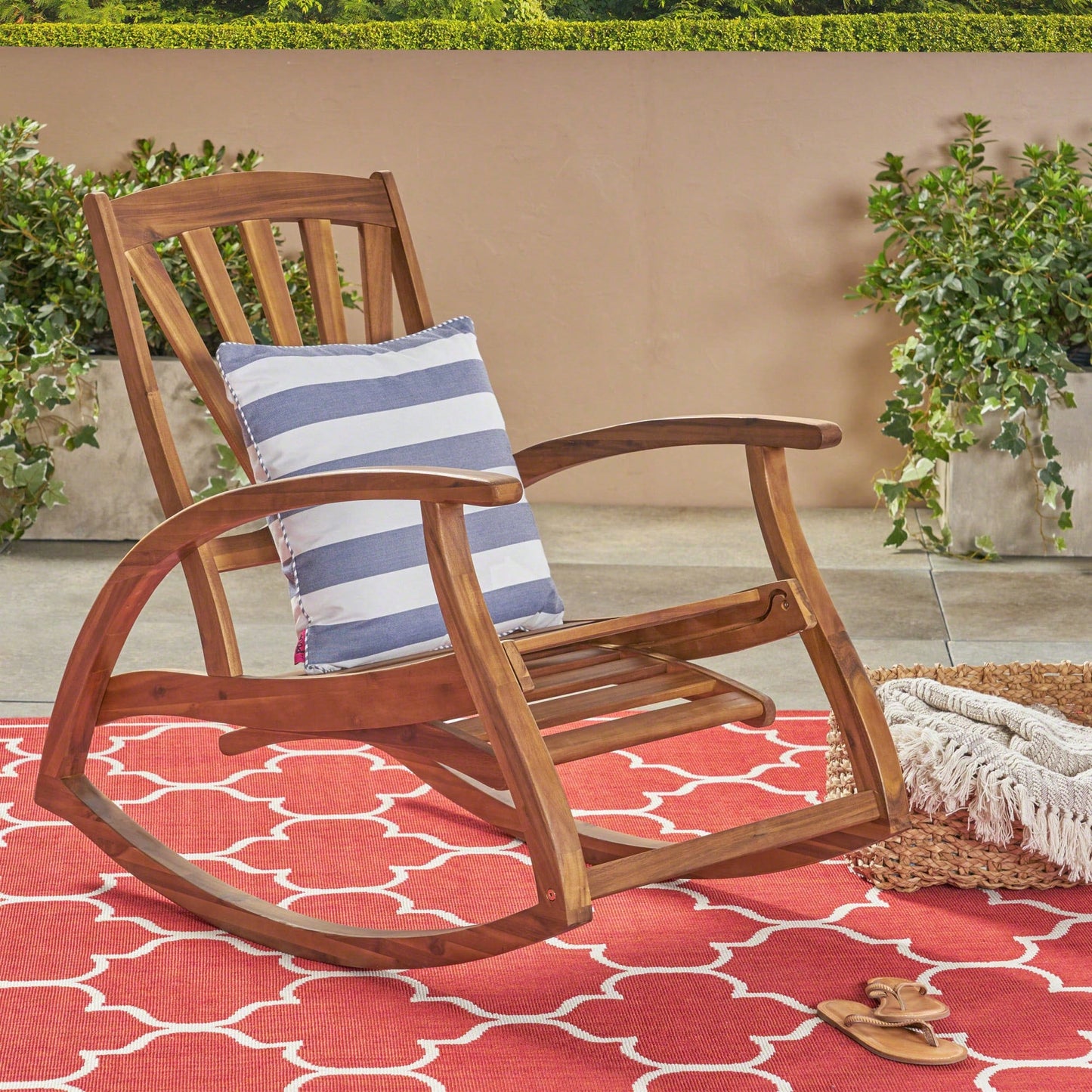 Comfortable Reclining Rocking Chair For Relaxation And Serenity