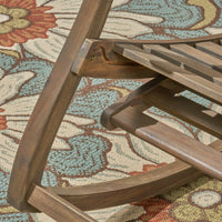 Comfortable Reclining Rocking Chair For Relaxation And Serenity