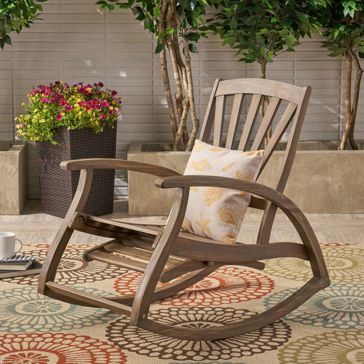 Comfortable Reclining Rocking Chair For Relaxation And Serenity