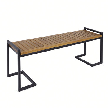 Industrial Wood And Metal Workbench For Heavy-Duty Use And Versatile Workspace Solutions