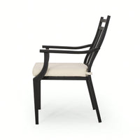 Set Of 2 Elegant Upholstered Dining Chair With Stylish Design And Comfortable Seating