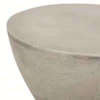 Outdoor MGO Side Table For Patio And Garden Use Light Grey