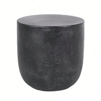 Lightweight Outdoor Concrete Side Table For Patio And Garden