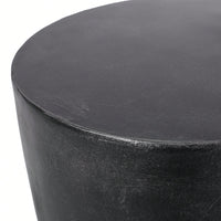 Lightweight Outdoor Concrete Side Table For Patio And Garden