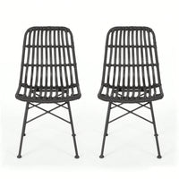 Set Of 2 Elegant Modern Accent Chair For Living Room And Office Seating