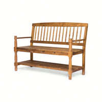 Elegant Outdoor Garden Bench With Comfortable Seating And Durable Design