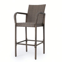 Set Of 2 Elegant Adjustable Height Barstool With Comfortable Upholstered Seat And Modern Design