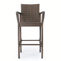 Set Of 2 Elegant Adjustable Height Barstool With Comfortable Upholstered Seat And Modern Design