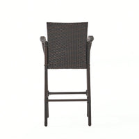 Set Of 2 Elegant Adjustable Height Barstool With Comfortable Upholstered Seat And Modern Design