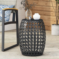 Large Metal End Table For Living Room And Bedroom Decor