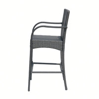 Set Of 2 Stylish Modern Barstool Chair For Dining And Kitchen Spaces
